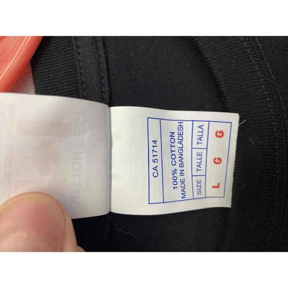 Canadian Pride Men's Black T-Shirt with Canadian Maple Leaf Superman Logo Large - Picture 5 of 5